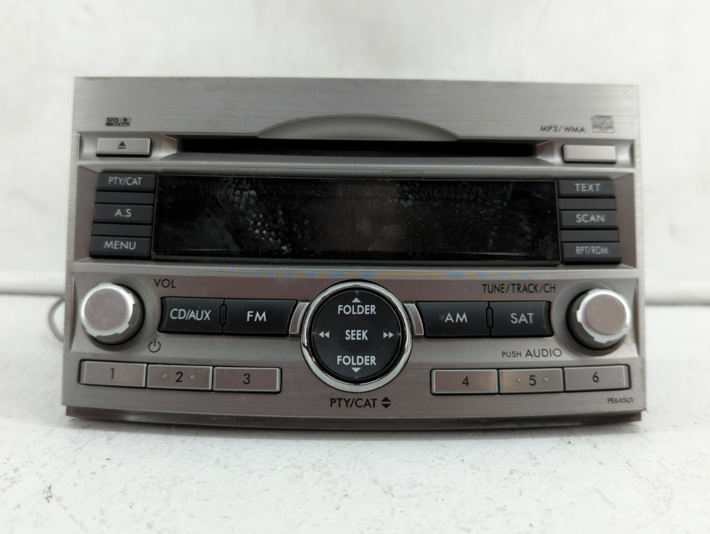2010-2012 Subaru Legacy Am Fm Cd Player Radio Receiver - Oemusedautoparts1.com