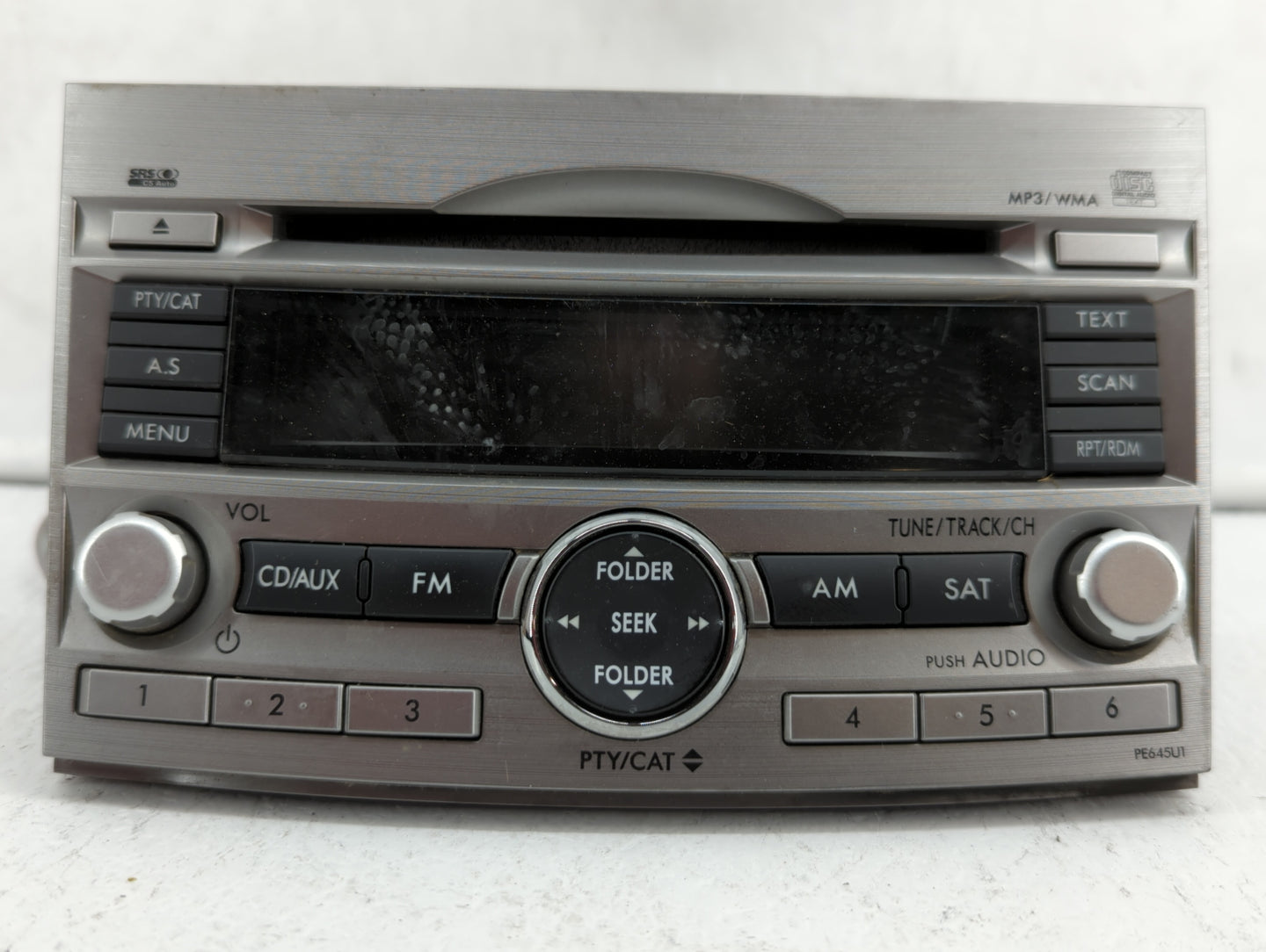 2010-2012 Subaru Legacy Am Fm Cd Player Radio Receiver - Oemusedautoparts1.com