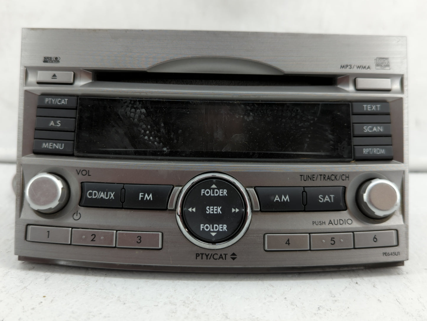 2010-2012 Subaru Legacy Am Fm Cd Player Radio Receiver - Oemusedautoparts1.com