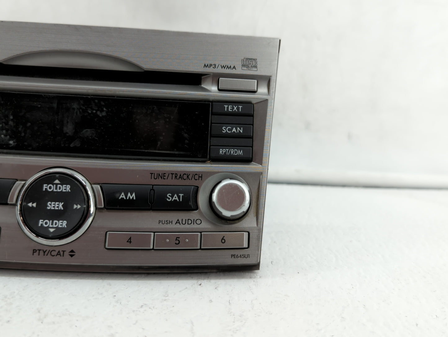 2010-2012 Subaru Legacy Am Fm Cd Player Radio Receiver - Oemusedautoparts1.com