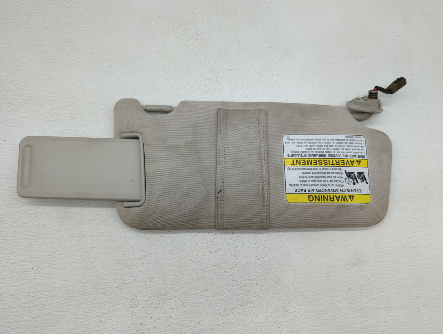 2010-2014 Subaru Legacy Sun Visor Shade Replacement Driver Left Mirror Fits Fits 2010 2011 2012 2013 2014 OEM Used Auto Part