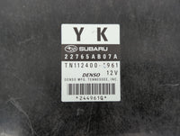 2011 Subaru Legacy PCM Engine Control Computer ECU ECM PCU OEM P/N:22765AB09B 22765AC93A, 22765AB07B, 22765AB07A, 22765AC93B