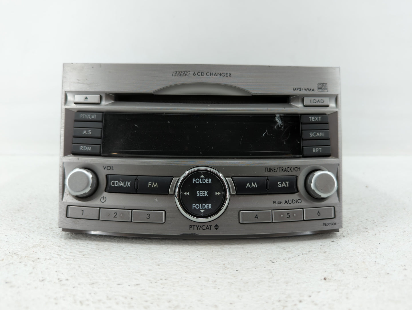 2010-2012 Subaru Legacy Am Fm Cd Player Radio Receiver - Oemusedautoparts1.com