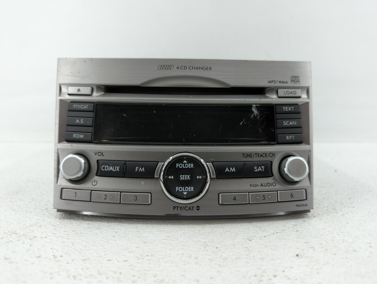 2010-2012 Subaru Legacy Am Fm Cd Player Radio Receiver - Oemusedautoparts1.com