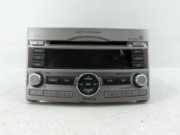 2010-2012 Subaru Legacy Am Fm Cd Player Radio Receiver - Oemusedautoparts1.com