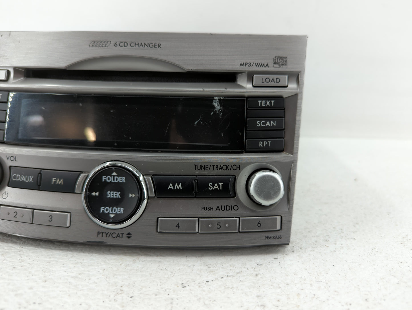 2010-2012 Subaru Legacy Am Fm Cd Player Radio Receiver - Oemusedautoparts1.com