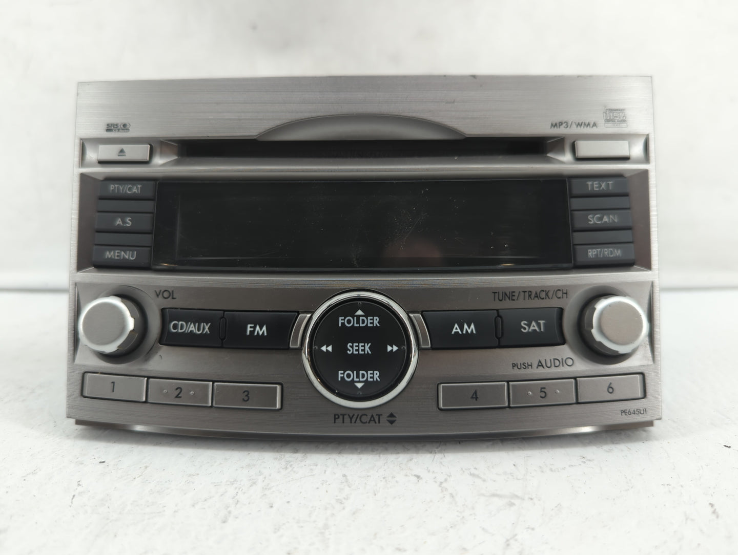2010-2012 Subaru Legacy Radio AM FM Cd Player Receiver Replacement P/N:86201AJ65A 86201AJ64A Fits Fits 2010 2011 2012 OEM Us