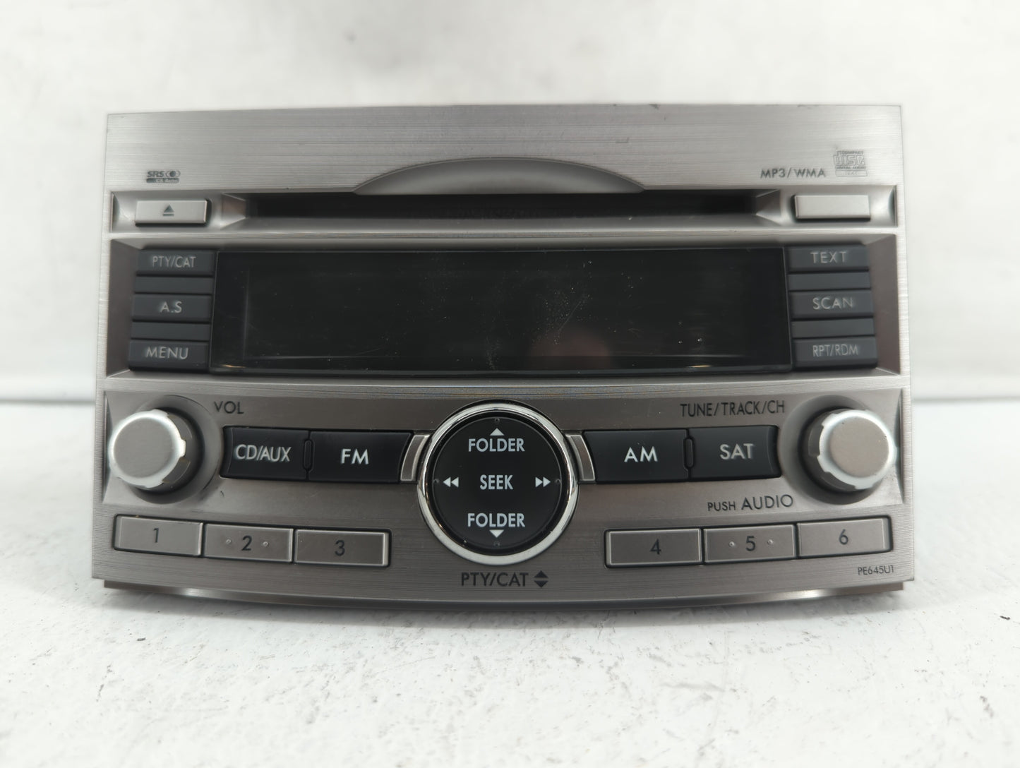 2010-2012 Subaru Legacy Radio AM FM Cd Player Receiver Replacement P/N:86201AJ65A 86201AJ64A Fits Fits 2010 2011 2012 OEM Us