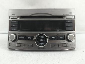 compare product 2010-2012 Subaru Legacy Radio AM FM Cd Player Receiver Replacement P/N:86201AJ65A 86201AJ64A Fits Fits 2010 2011 2012 OEM Used Auto Parts