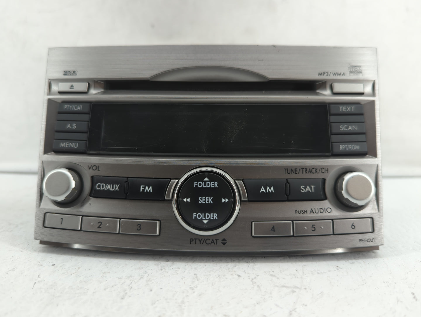 2010-2012 Subaru Legacy Radio AM FM Cd Player Receiver Replacement P/N:86201AJ65A 86201AJ64A Fits Fits 2010 2011 2012 OEM Us