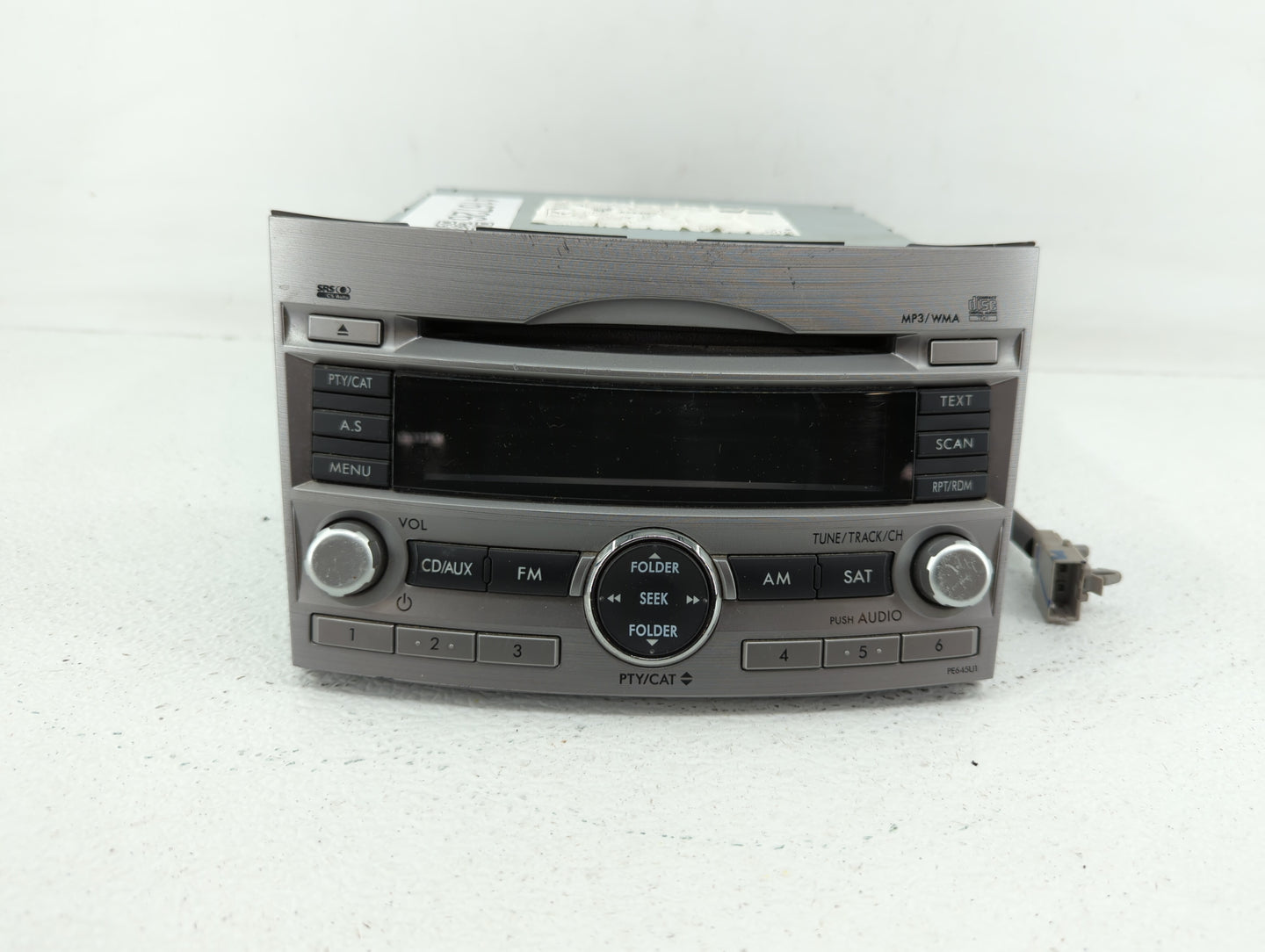 2010-2012 Subaru Legacy Radio AM FM Cd Player Receiver Replacement P/N:86201AJ65A 86201AJ64A Fits Fits 2010 2011 2012 OEM Us