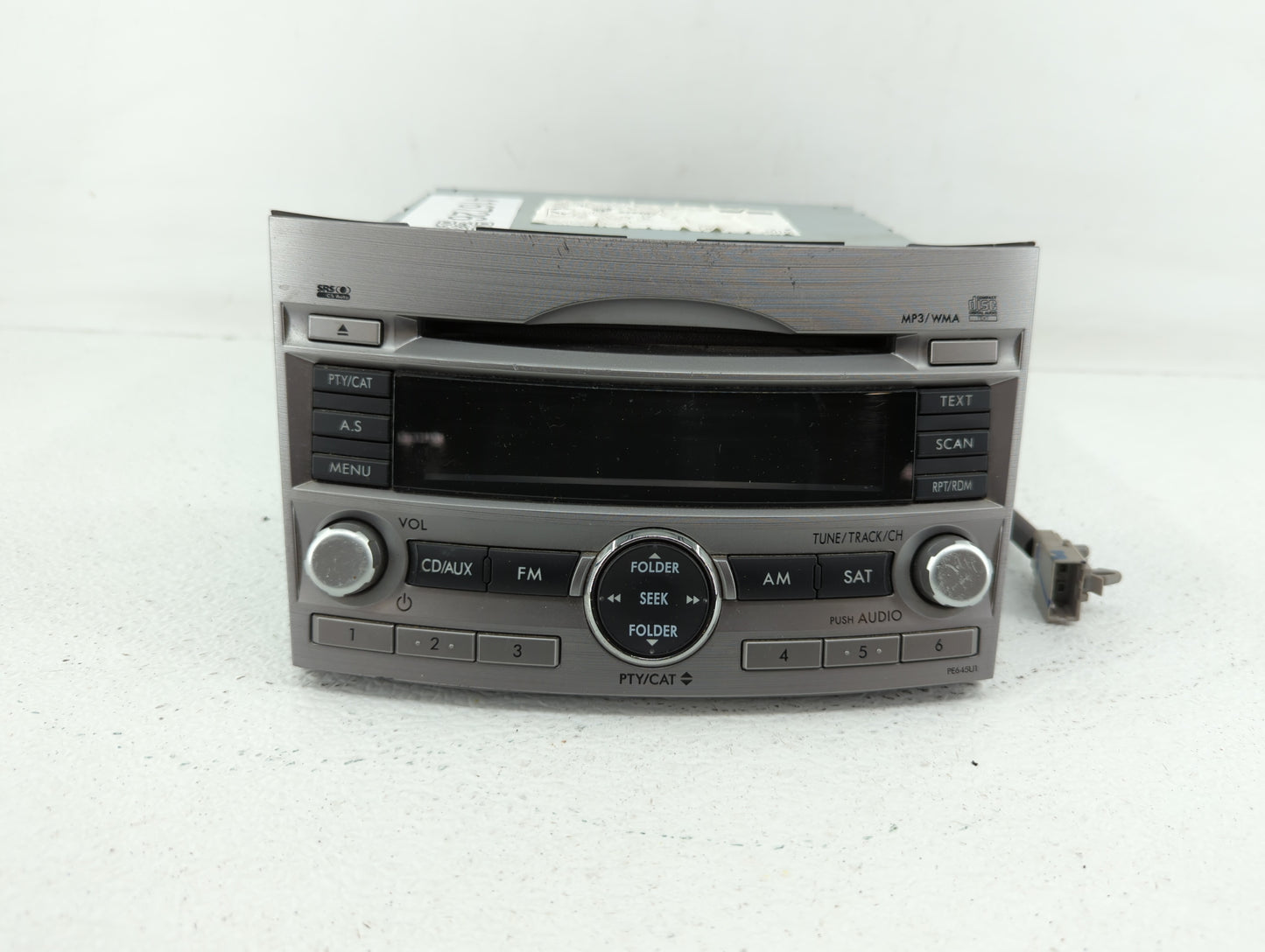 2010-2012 Subaru Legacy Radio AM FM Cd Player Receiver Replacement P/N:86201AJ65A 86201AJ64A Fits Fits 2010 2011 2012 OEM Us