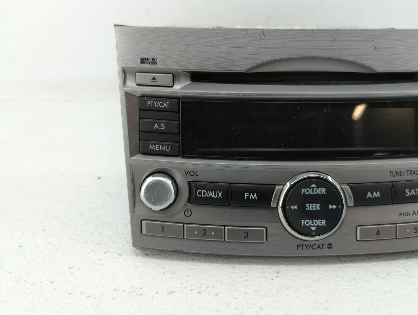 2010-2012 Subaru Legacy Radio AM FM Cd Player Receiver Replacement P/N:86201AJ65A 86201AJ64A Fits Fits 2010 2011 2012 OEM Us