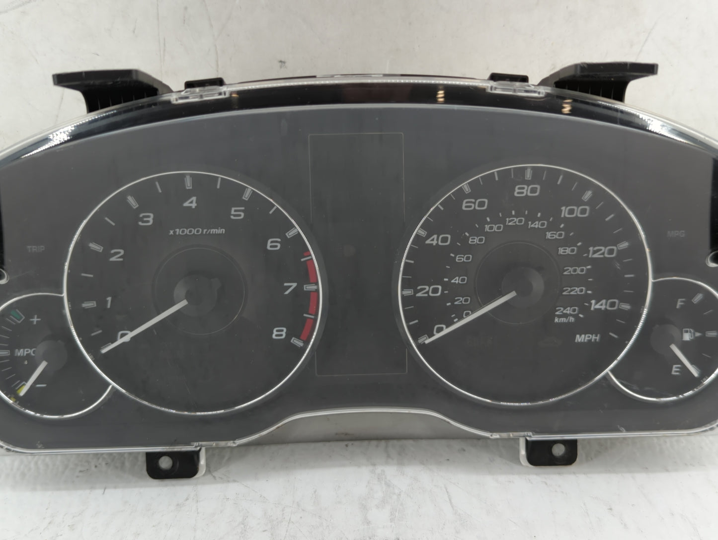2011 Subaru Legacy Instrument Cluster Speedometer Gauges P/N:85003AJ31A Fits OEM Used Auto Parts - Oemusedautoparts1.com