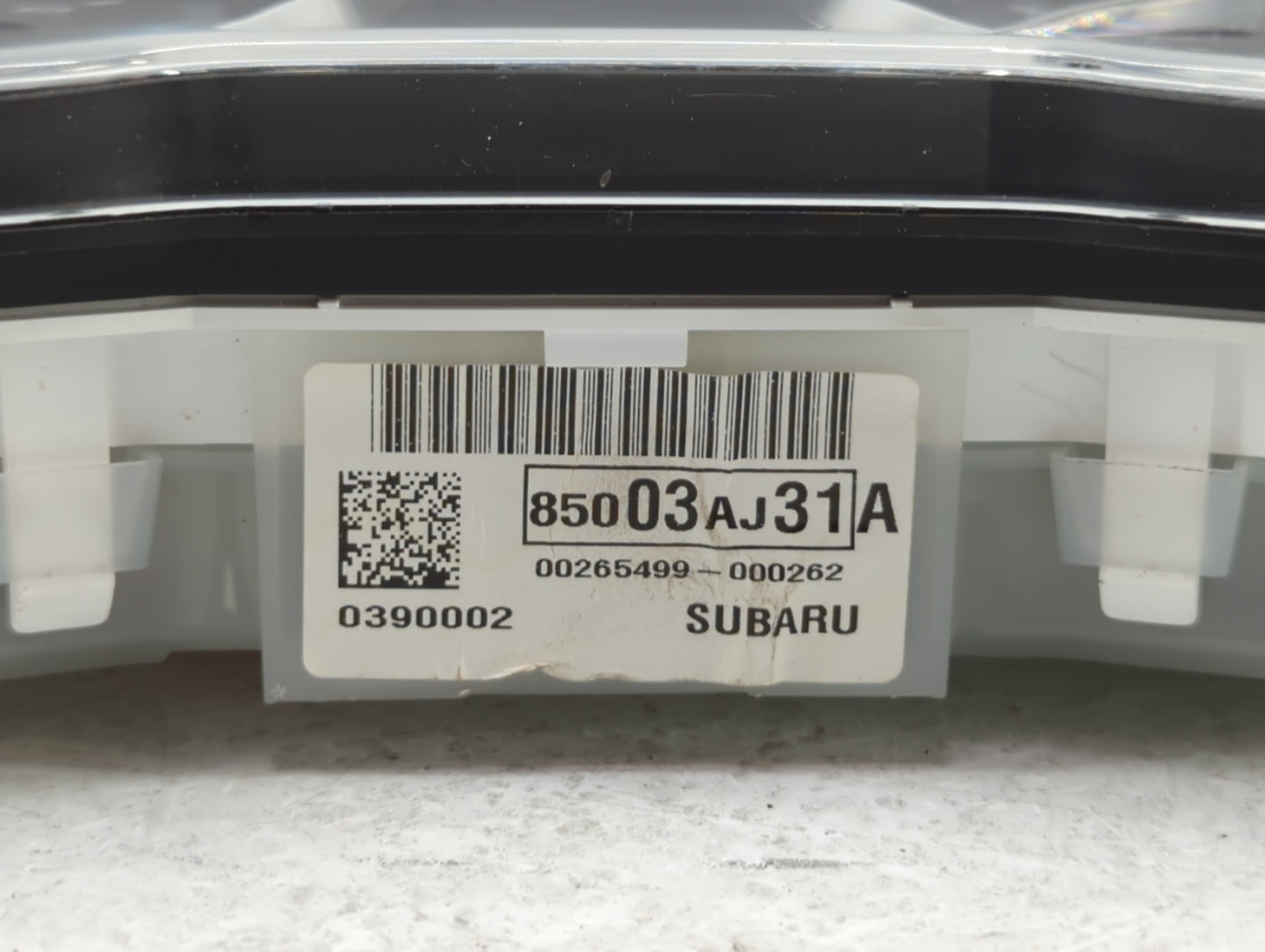 2011 Subaru Legacy Instrument Cluster Speedometer Gauges P/N:85003AJ31A Fits OEM Used Auto Parts - Oemusedautoparts1.com