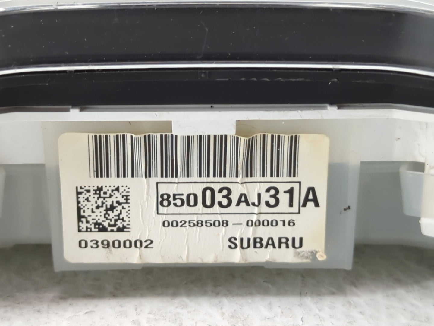 2011 Subaru Legacy Instrument Cluster Speedometer Gauges P/N:85003AJ31A Fits OEM Used Auto Parts - Oemusedautoparts1.com