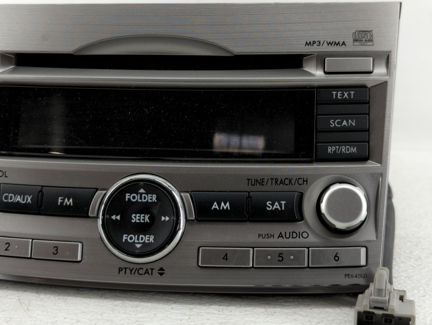 2010-2012 Subaru Legacy Am Fm Cd Player Radio Receiver - Oemusedautoparts1.com