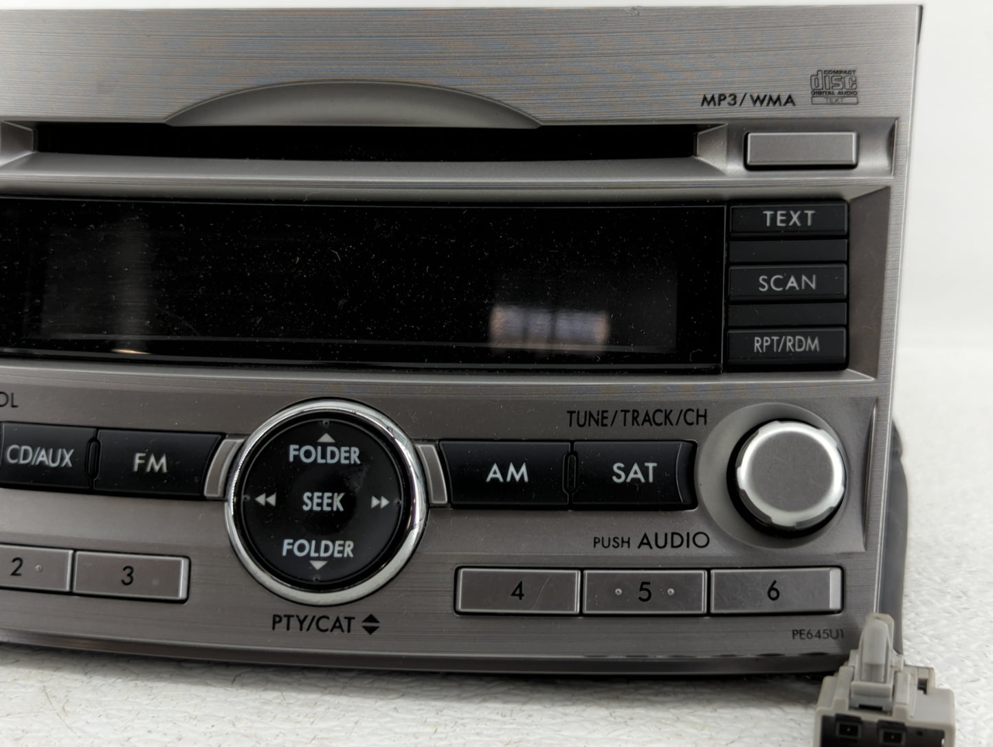 2010-2012 Subaru Legacy Am Fm Cd Player Radio Receiver - Oemusedautoparts1.com