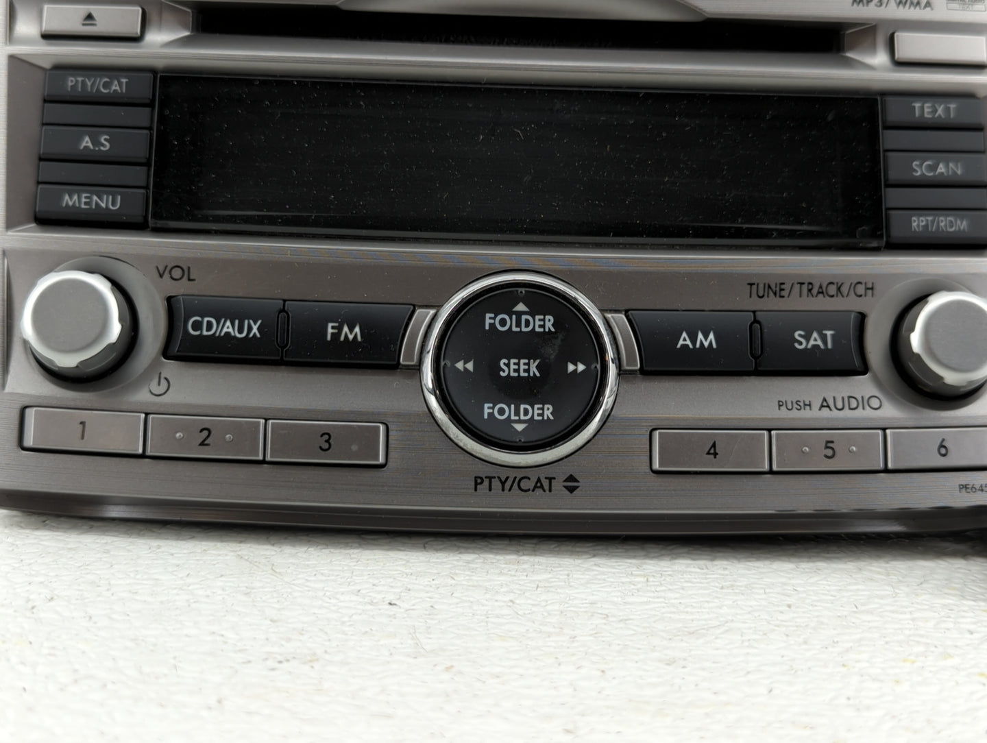 2010-2012 Subaru Legacy Am Fm Cd Player Radio Receiver - Oemusedautoparts1.com