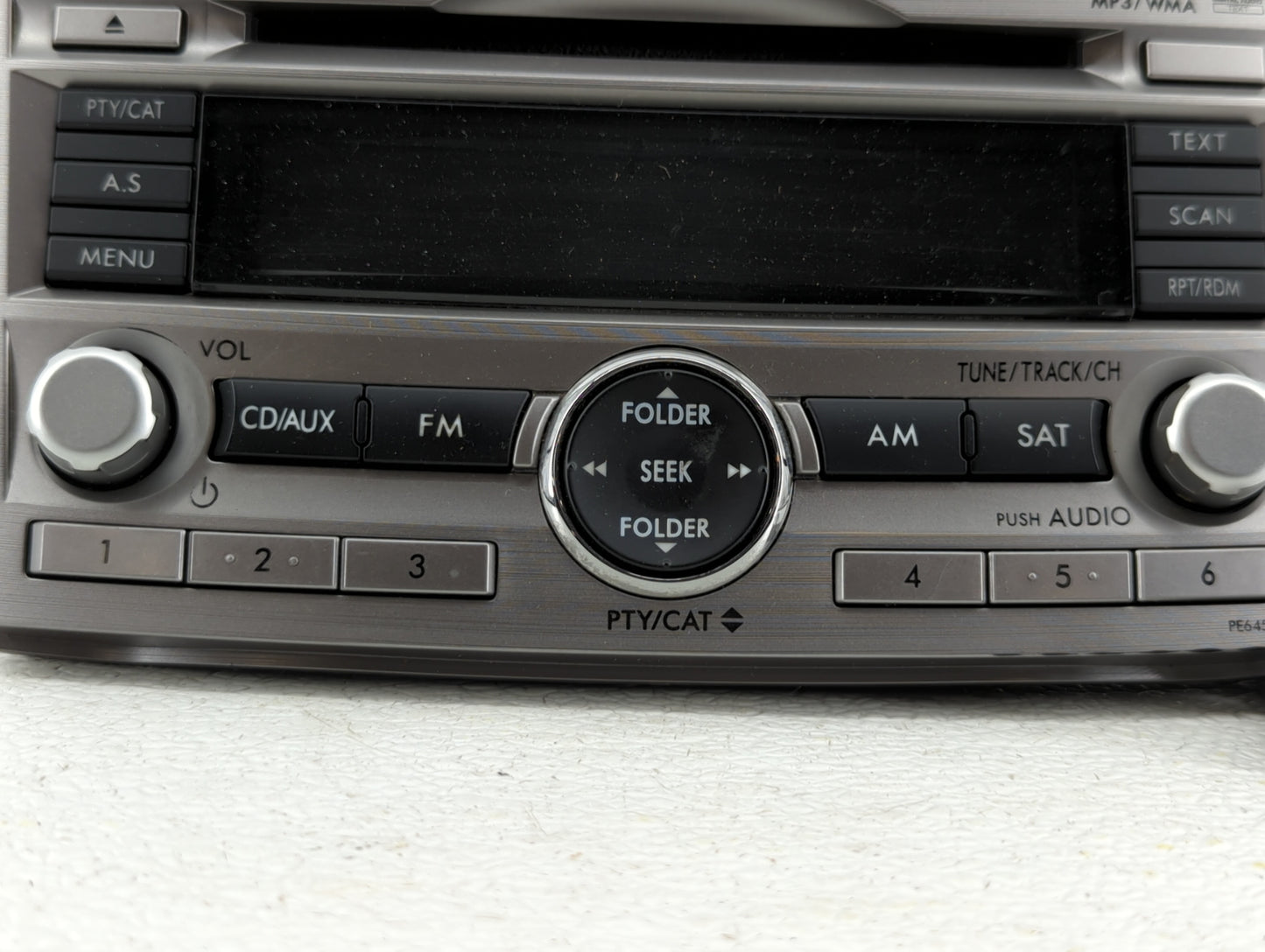2010-2012 Subaru Legacy Am Fm Cd Player Radio Receiver - Oemusedautoparts1.com
