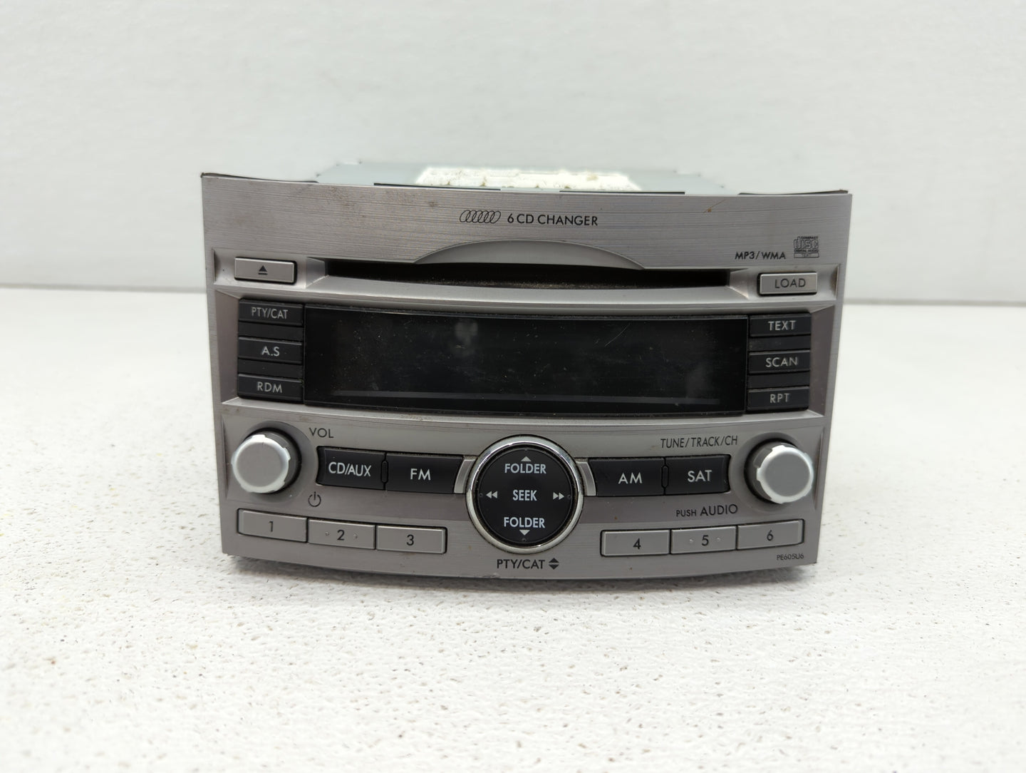 2010-2012 Subaru Legacy Am Fm Cd Player Radio Receiver - Oemusedautoparts1.com