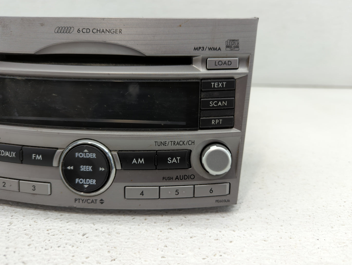 2010-2012 Subaru Legacy Am Fm Cd Player Radio Receiver - Oemusedautoparts1.com