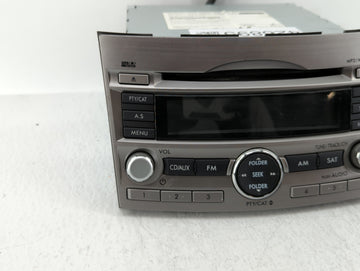 2010-2012 Subaru Legacy Am Fm Cd Player Radio Receiver