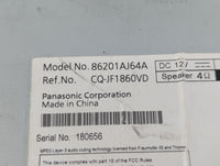 2010-2012 Subaru Legacy Am Fm Cd Player Radio Receiver - Oemusedautoparts1.com