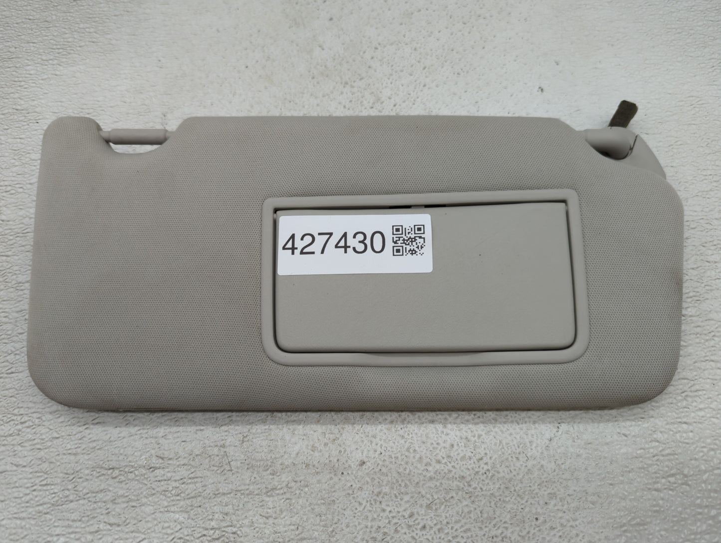 2010-2014 Subaru Legacy Sun Visor Shade Replacement Passenger Right Mirror Fits Fits 2010 2011 2012 2013 2014 OEM Used Auto 