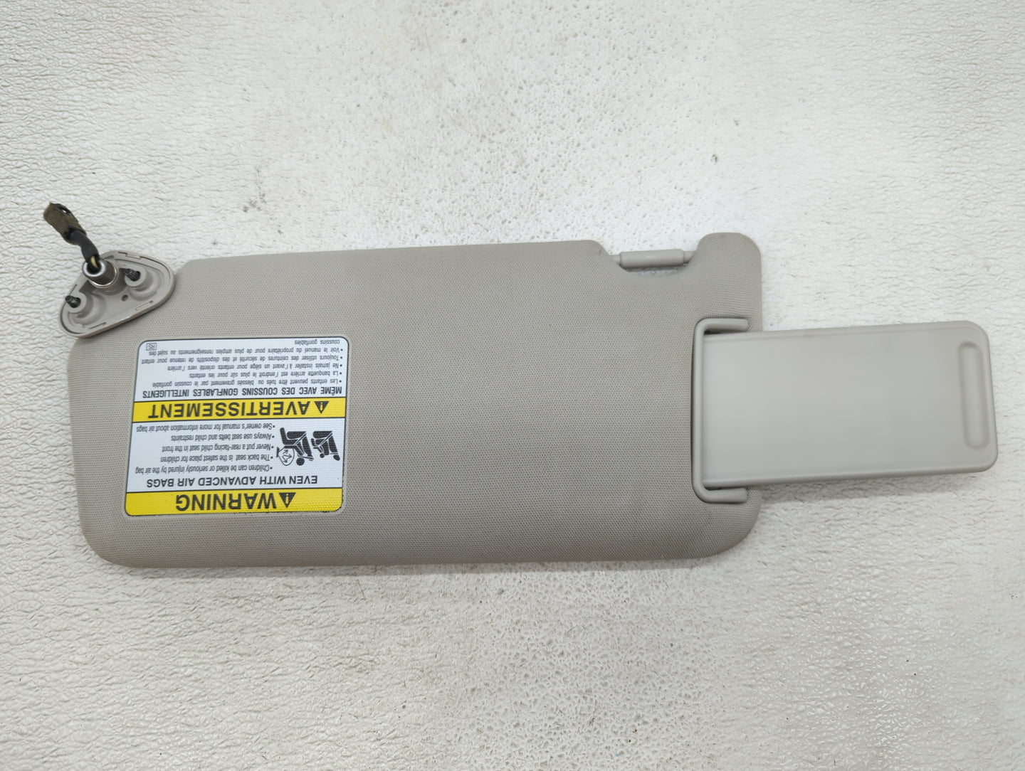 2010-2014 Subaru Legacy Sun Visor Shade Replacement Passenger Right Mirror Fits Fits 2010 2011 2012 2013 2014 OEM Used Auto 