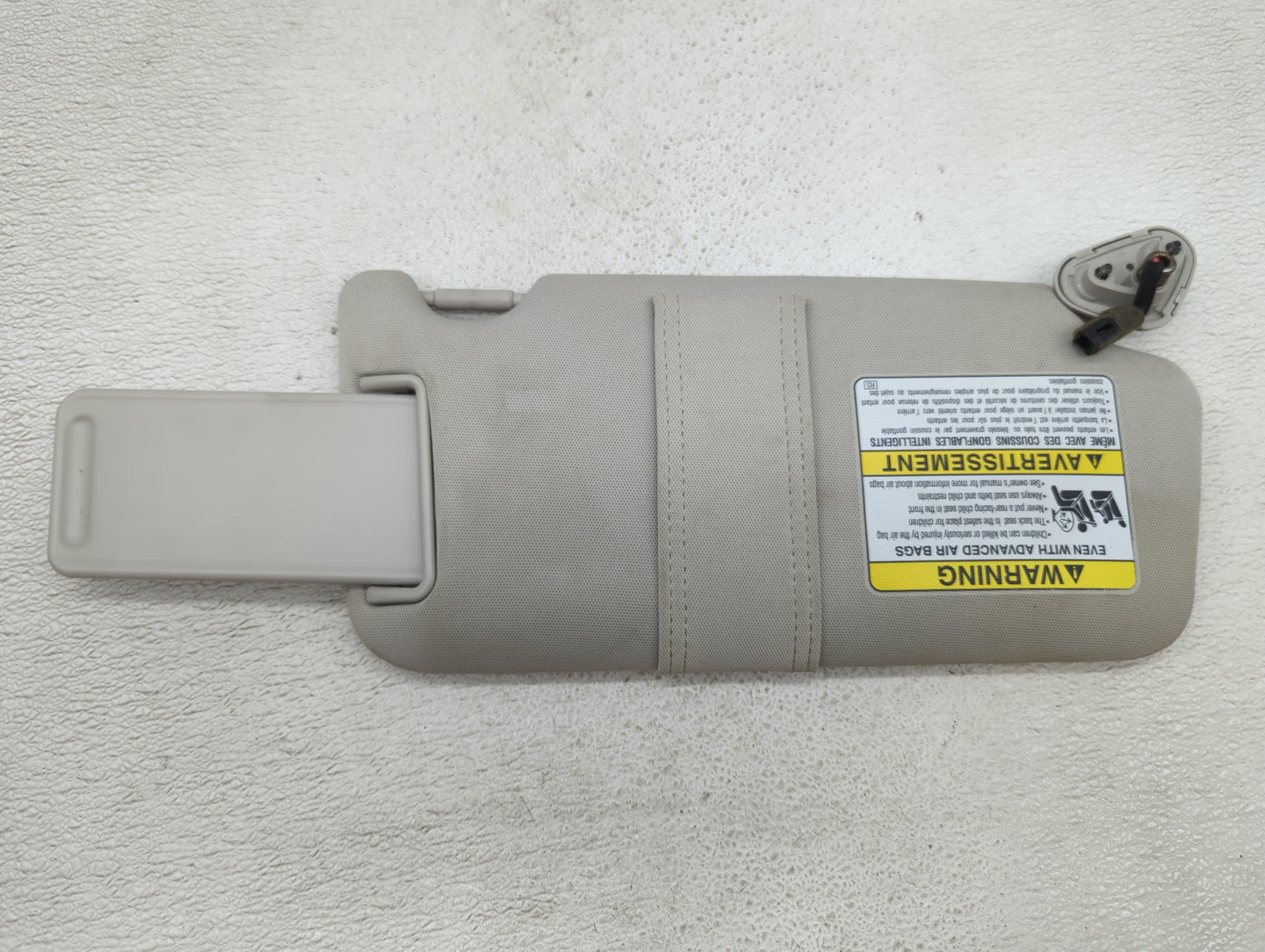 2010-2014 Subaru Legacy Sun Visor Shade Replacement Driver Left Mirror Fits Fits 2010 2011 2012 2013 2014 OEM Used Auto Part