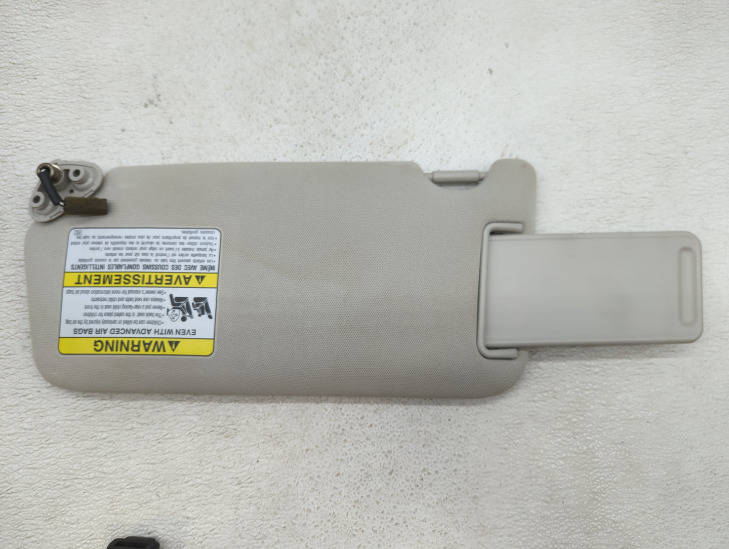 2010-2014 Subaru Legacy Sun Visor Shade Replacement Passenger Right Mirror Fits Fits 2010 2011 2012 2013 2014 OEM Used Auto 
