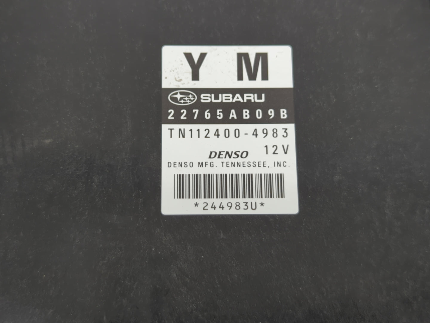 2011 Subaru Legacy PCM Engine Control Computer ECU ECM PCU OEM P/N:22765AB09B 88281AJ52A, 22765AC95A, 22765AC93A Fits OEM Us