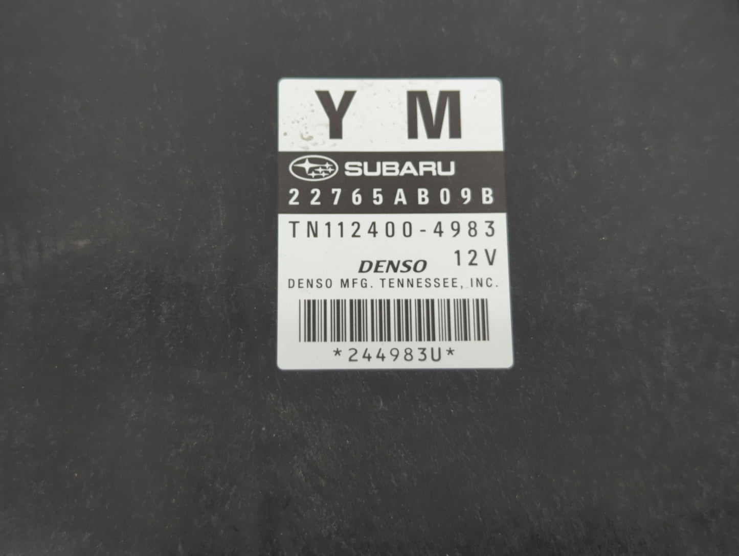 2011 Subaru Legacy PCM Engine Control Computer ECU ECM PCU OEM P/N:22765AB09B 88281AJ52A, 22765AC95A, 22765AC93A Fits OEM Us