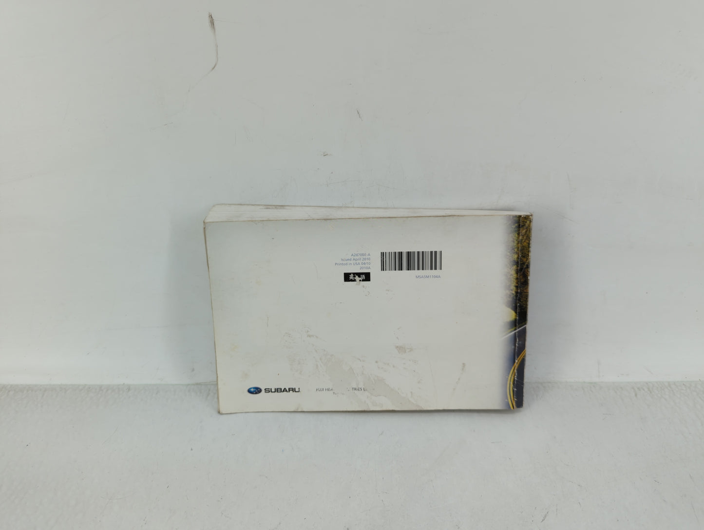 2011 Subaru Legacy Owners Manual Book Guide OEM Used Auto Parts - Oemusedautoparts1.com