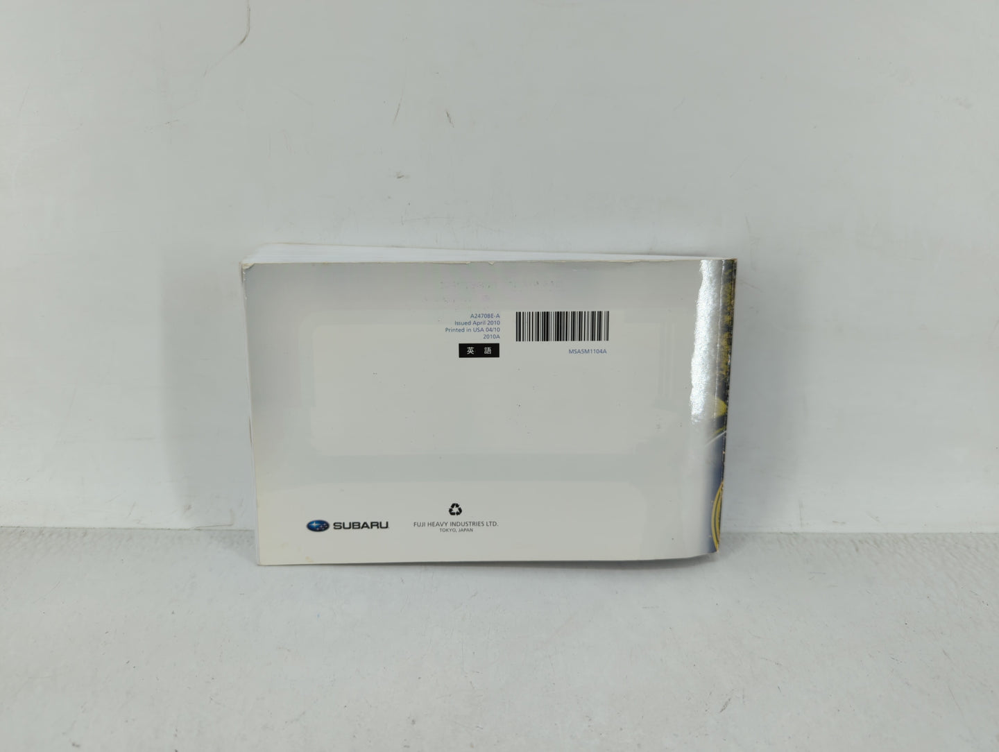 2011 Subaru Legacy Owners Manual Book Guide OEM Used Auto Parts - Oemusedautoparts1.com