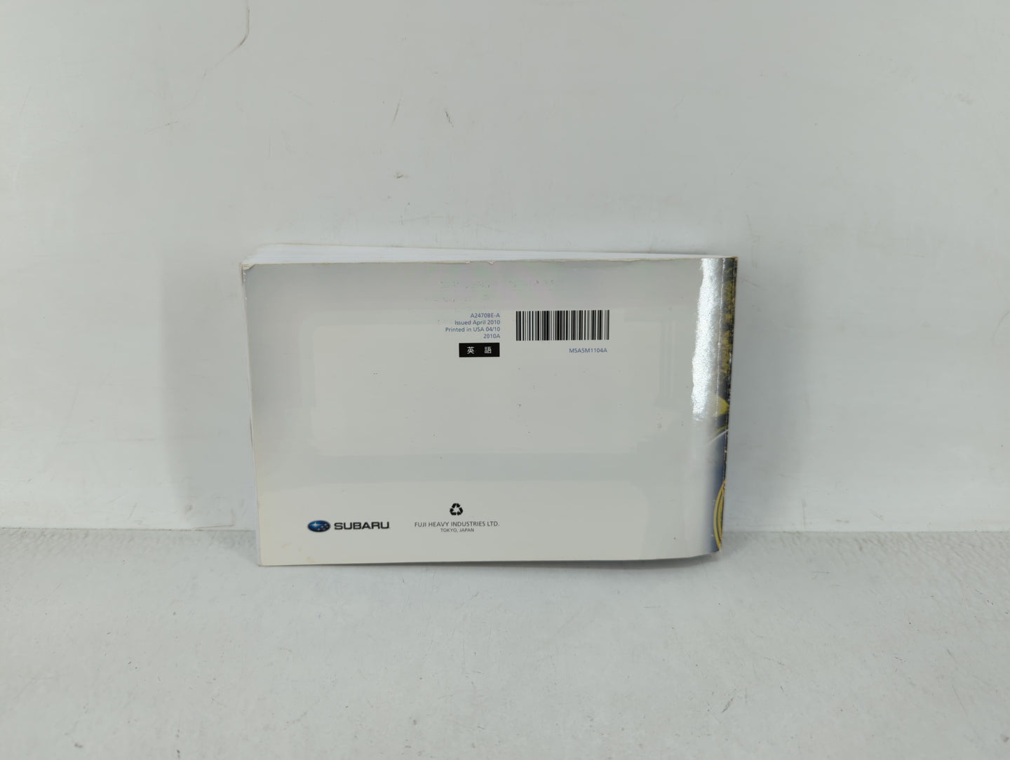 2011 Subaru Legacy Owners Manual Book Guide OEM Used Auto Parts - Oemusedautoparts1.com