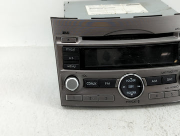 2010-2012 Subaru Legacy Am Fm Cd Player Radio Receiver
