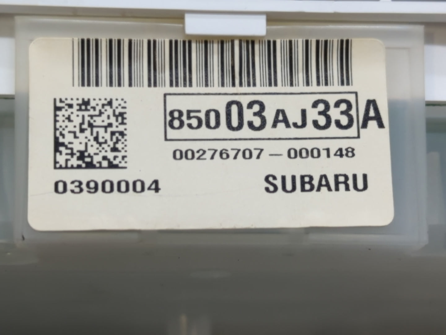 2011 Subaru Legacy Instrument Cluster Speedometer Gauges P/N:85003AJ33A Fits OEM Used Auto Parts - Oemusedautoparts1.com