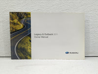 2011 Subaru Legacy Owners Manual Book Guide OEM Used Auto Parts - Oemusedautoparts1.com