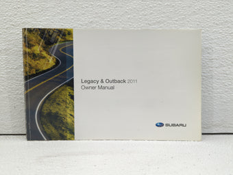 compare product 2011 Subaru Legacy Owners Manual Book Guide OEM Used Auto Parts