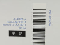 2011 Subaru Legacy Owners Manual Book Guide OEM Used Auto Parts - Oemusedautoparts1.com