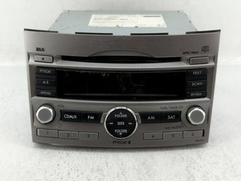 compare product 2010-2012 Subaru Legacy Radio AM FM Cd Player Receiver Replacement P/N:86201AJ65A 86201AJ64A Fits Fits 2010 2011 2012 OEM Used Auto Parts