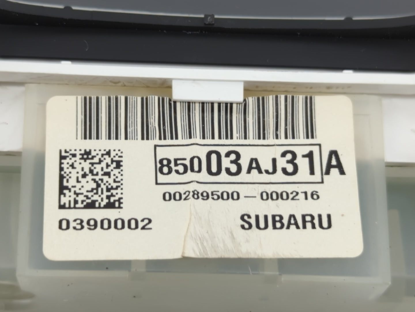 2011 Subaru Legacy Instrument Cluster Speedometer Gauges P/N:85003AJ31A Fits OEM Used Auto Parts - Oemusedautoparts1.com