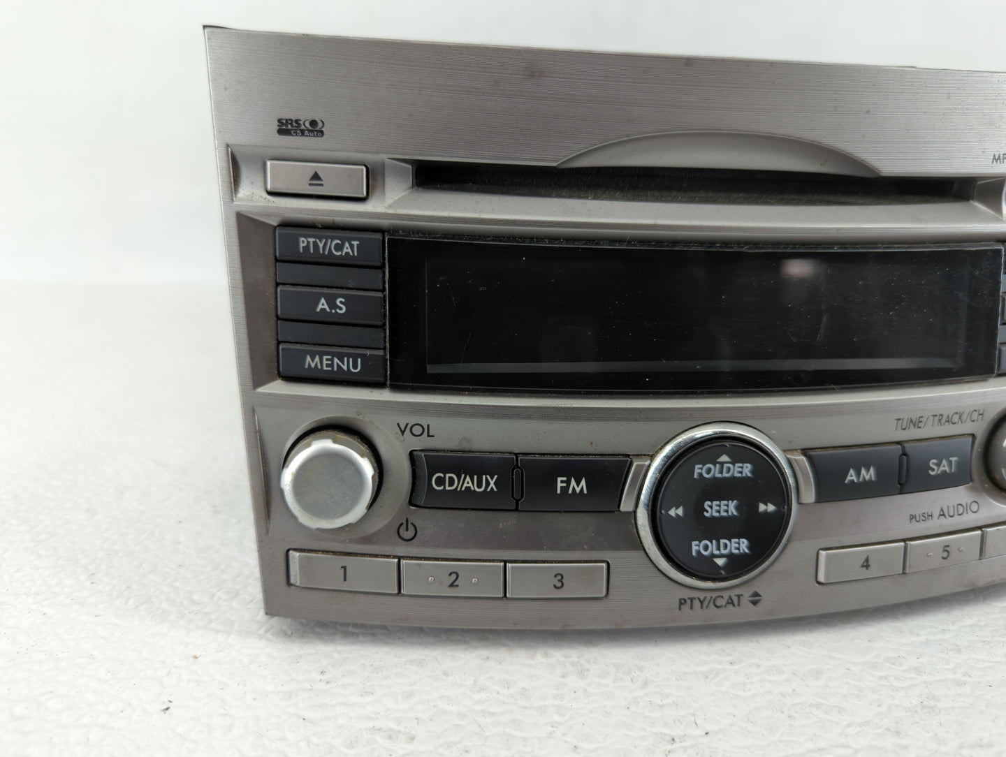 2010-2012 Subaru Legacy Radio AM FM Cd Player Receiver Replacement P/N:86201AJ65A 86201AJ64A Fits Fits 2010 2011 2012 OEM Us