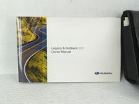 2011 Subaru Legacy Owners Manual Book Guide OEM Used Auto Parts - Oemusedautoparts1.com