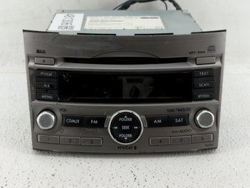 2010-2012 Subaru Legacy Am Fm Cd Player Radio Receiver - Oemusedautoparts1.com