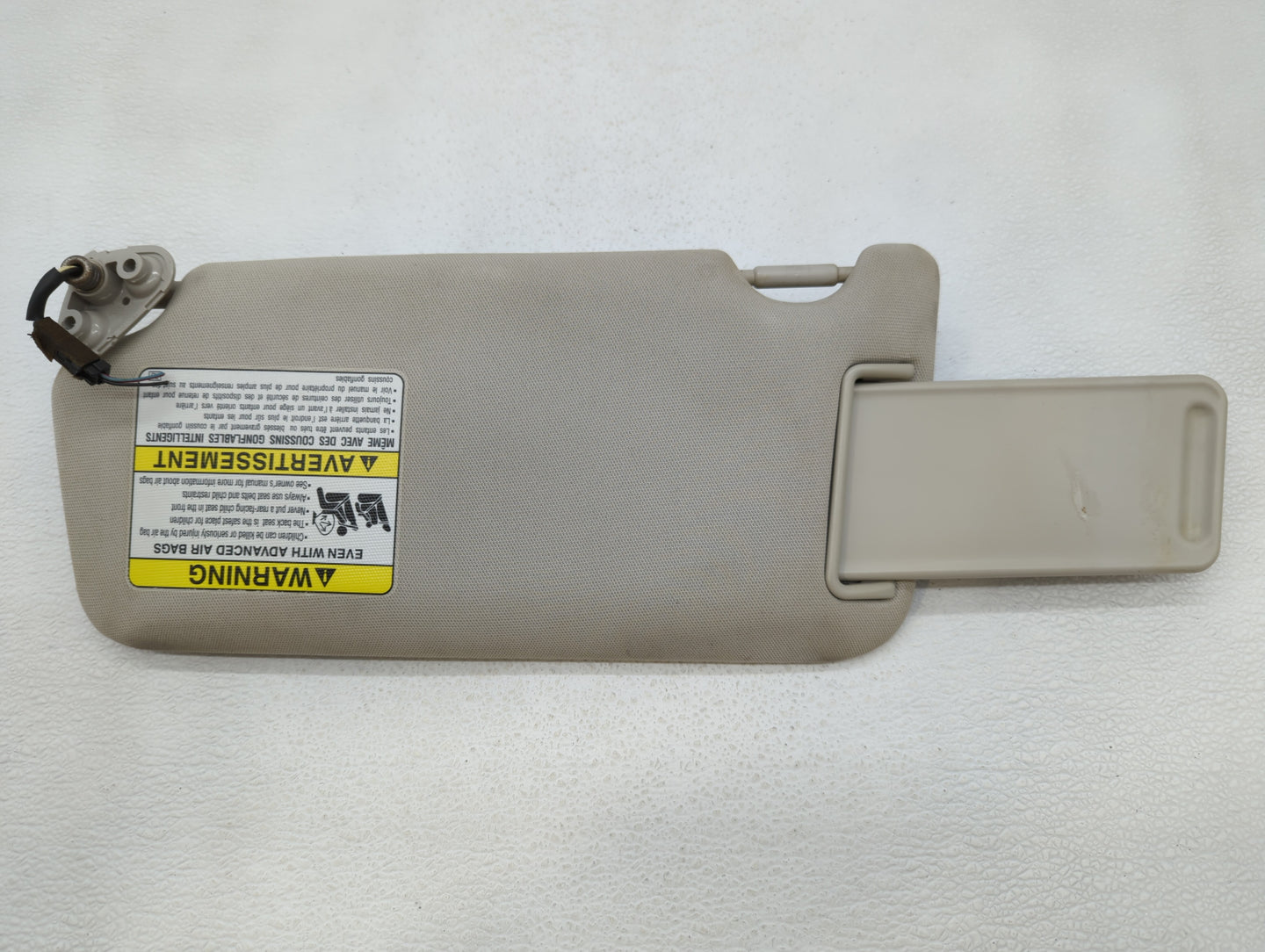 2010-2014 Subaru Legacy Sun Visor Shade Replacement Passenger Right Mirror Fits Fits 2010 2011 2012 2013 2014 OEM Used Auto 