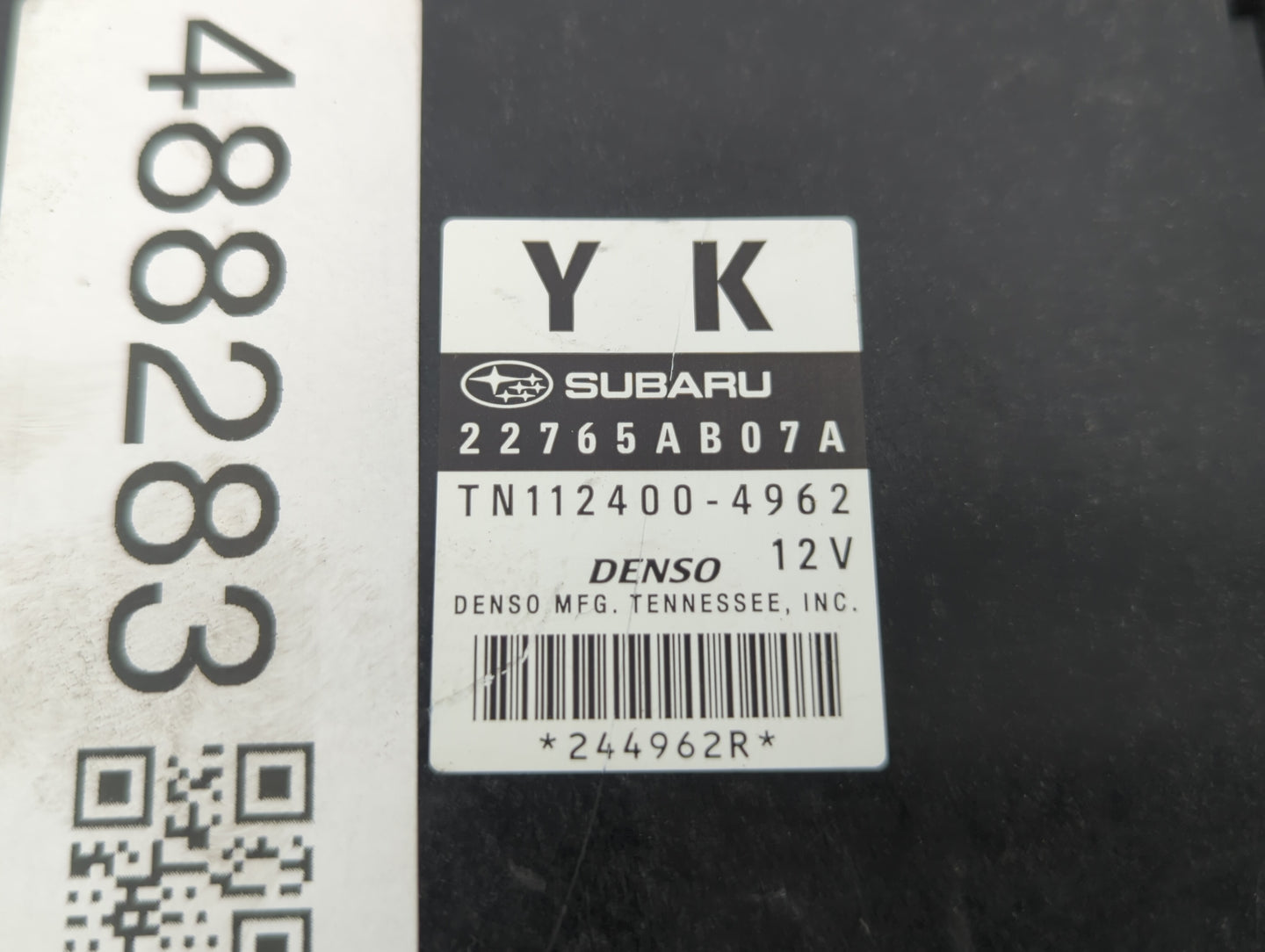 2011 Subaru Legacy PCM Engine Control Computer ECU ECM PCU OEM P/N:22765AB07A 22765AB07B, 22765AB09B, 22765AC93A, 22765AC93B
