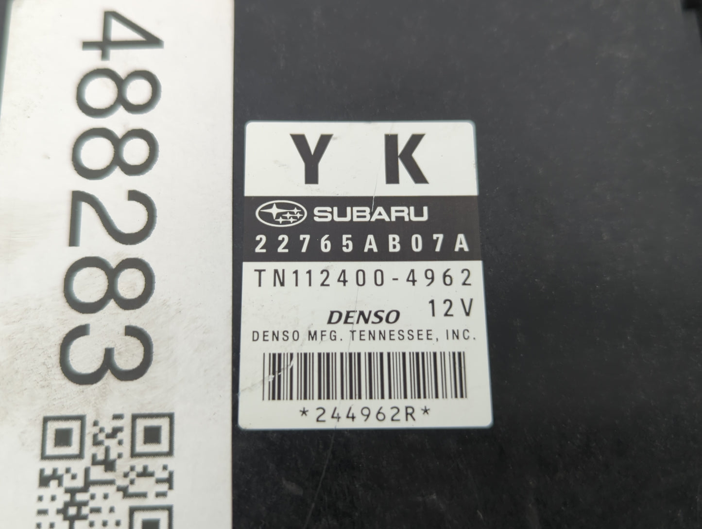 2011 Subaru Legacy PCM Engine Control Computer ECU ECM PCU OEM P/N:22765AB07A 22765AB07B, 22765AB09B, 22765AC93A, 22765AC93B